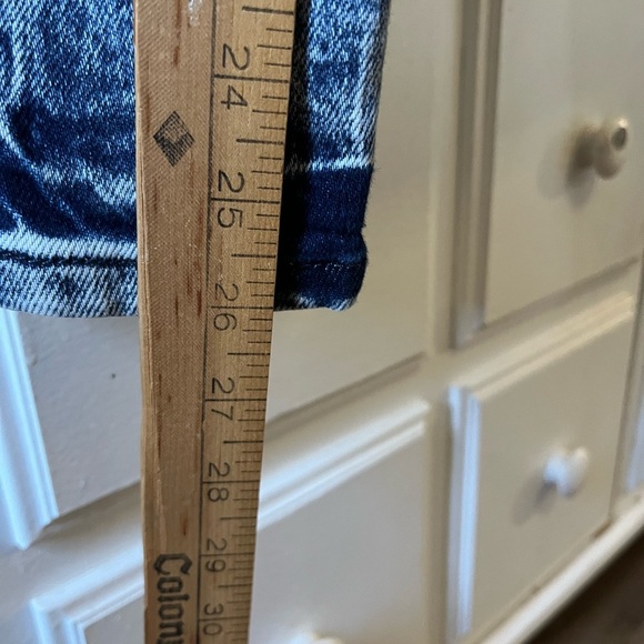 Flying Monkey Blue Skinny Jeans with Vintage Acid Wash - Picture 4 of 10